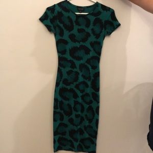 Topshop midi dress